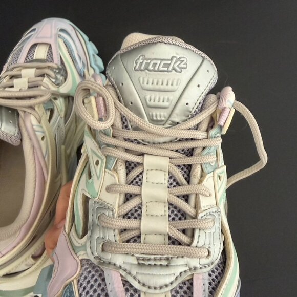 Balenciaga Track 2 Sneakers Multicolor Trainers Size 8 - Picture 10 of 10